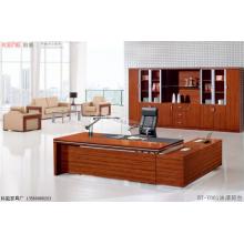 广东高档班台BT-Y001 斑马纹 2.8米 3.2米油漆班台