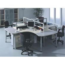 四人组合屏风办公桌工作位