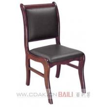 常用木质四脚会议椅经济款